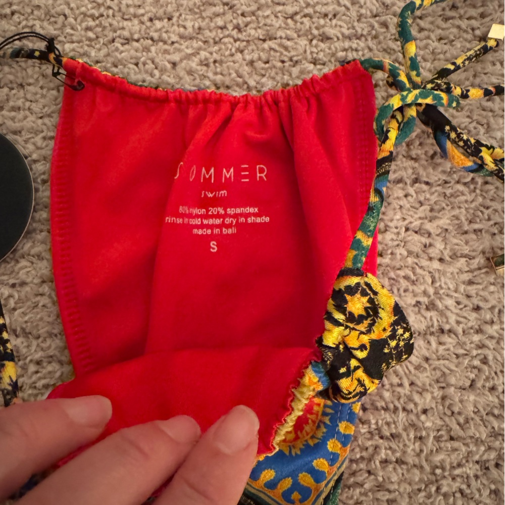 SOLD Sommer Swim Baroque Bikini NWT Size Small - Picture 3 of 5